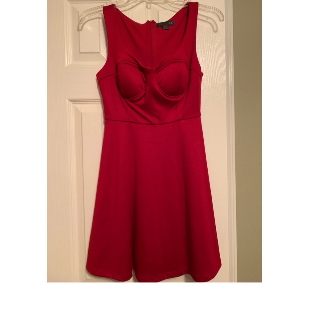 Red dress